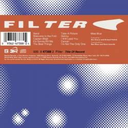 Filter (USA) : Title of Record